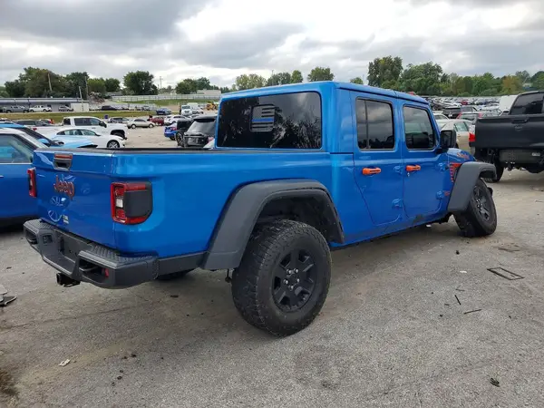 1C6JJTEG8NL104144 — 2022 Jeep Gladiator, фото 3 с аукциона Copart, Передняя часть