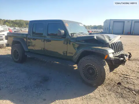 2022 Jeep Gladiator Sport VIN 1C6HJTAG5NL148915 фото 4