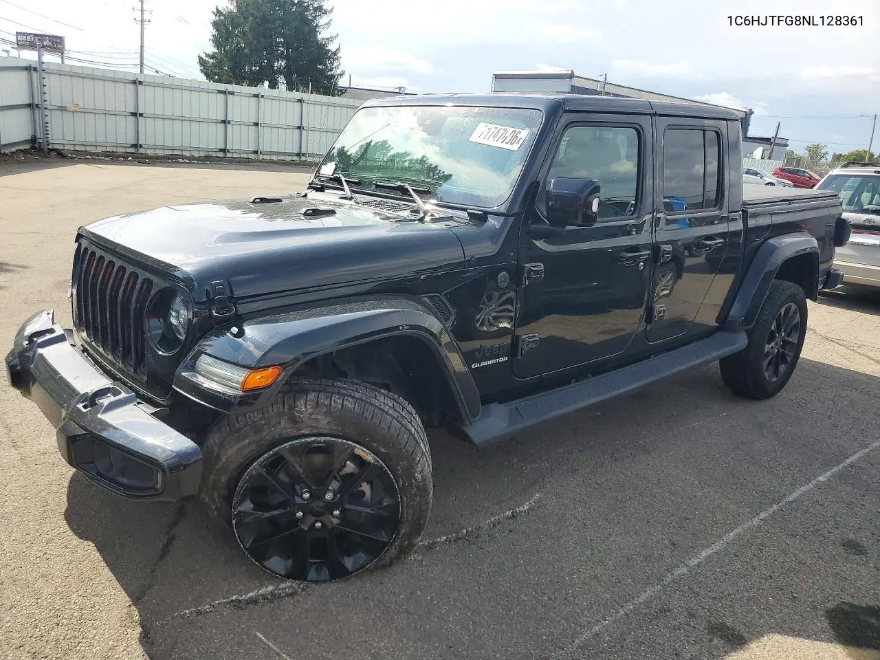 1C6HJTFG8NL128361 Jeep Gladiator 2022 — повреждение Сторона, фото до ремонта