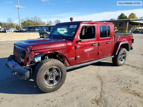 2022 Jeep Gladiator Rubicon VIN 1C6JJTBG0NL101923 фото 1