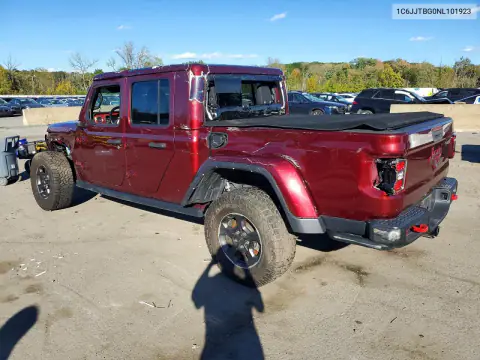 2022 Jeep Gladiator Rubicon VIN 1C6JJTBG0NL101923 фото 2