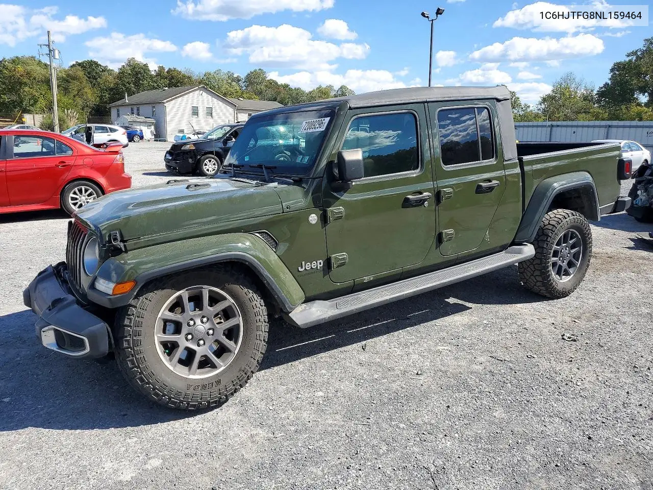2022 Jeep Gladiator Overland VIN 1C6HJTFG8NL159464 фото 1