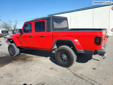 2022 Jeep Gladiator Sport VIN 1C6HJTAG1NL137782 фото 2