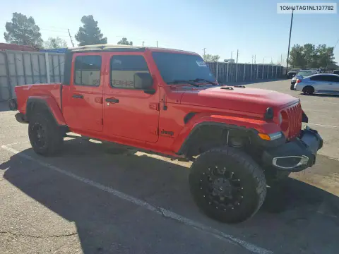 2022 Jeep Gladiator Sport VIN 1C6HJTAG1NL137782 фото 4
