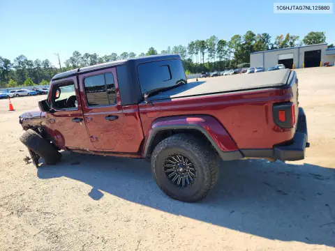 1C6HJTAG7NL125880 — 2022 Jeep Gladiator, фото 2 с аукциона Copart, Передняя часть