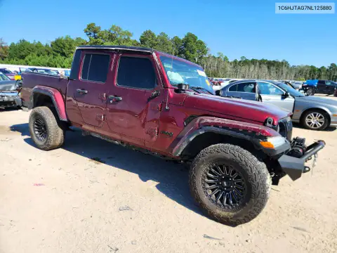 1C6HJTAG7NL125880 — 2022 Jeep Gladiator, фото 4 с аукциона Copart, Передняя часть