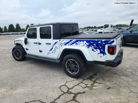 1C6HJTFG3NL183011 — 2022 Jeep Gladiator, фото 2 с аукциона Copart, Переворот