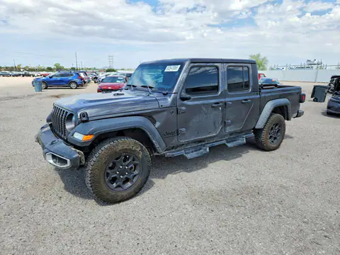 1C6HJTAG4PL548399 — 2023 Jeep Gladiator, Передняя часть (Front End), фото до ремонта
