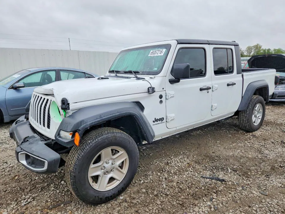 2023 JEEP GLADIATOR VIN 1C6HJTAG8PL539625 фото 1