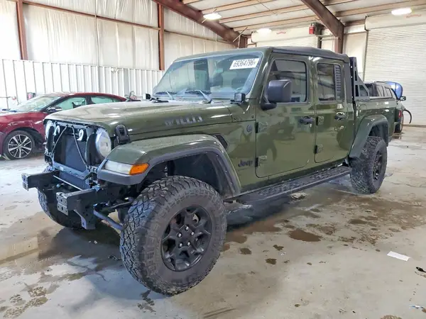 1C6HJTAG4PL554316 — 2023 Jeep Gladiator, Передняя часть (Front End), фото до ремонта