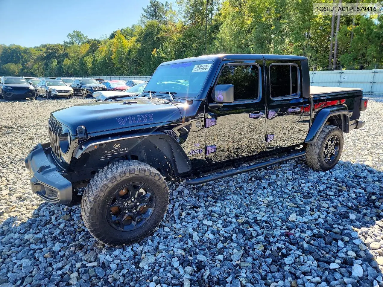 2023 Jeep Gladiator Sport VIN 1C6HJTAG1PL579416 фото 1