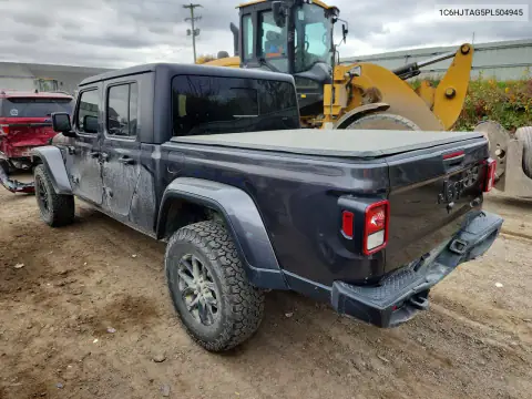 1C6HJTAG5PL504945 — 2023 Jeep Gladiator, фото 2 с аукциона Copart, Задняя часть
