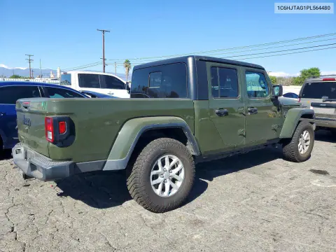 2023 Jeep Gladiator Sport VIN 1C6HJTAG1PL564480 фото 3