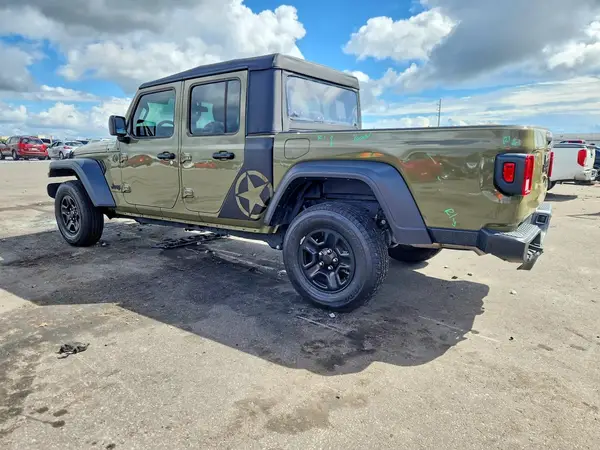 1C6PJTAG2SL541441 — 2025 Jeep Gladiator, фото 2 с аукциона Copart, Задняя часть