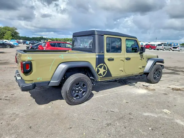 1C6PJTAG2SL541441 — 2025 Jeep Gladiator, фото 3 с аукциона Copart, Задняя часть