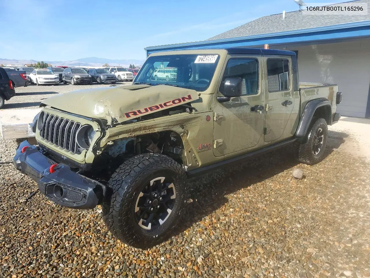 2026 Jeep Gladiator Rubicon VIN 1C6RJTBG0TL165296 фото 1