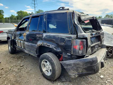 1997 JEEP GRAND CHEROKEE VIN 1J4GZ58S9VC503288 фото 2