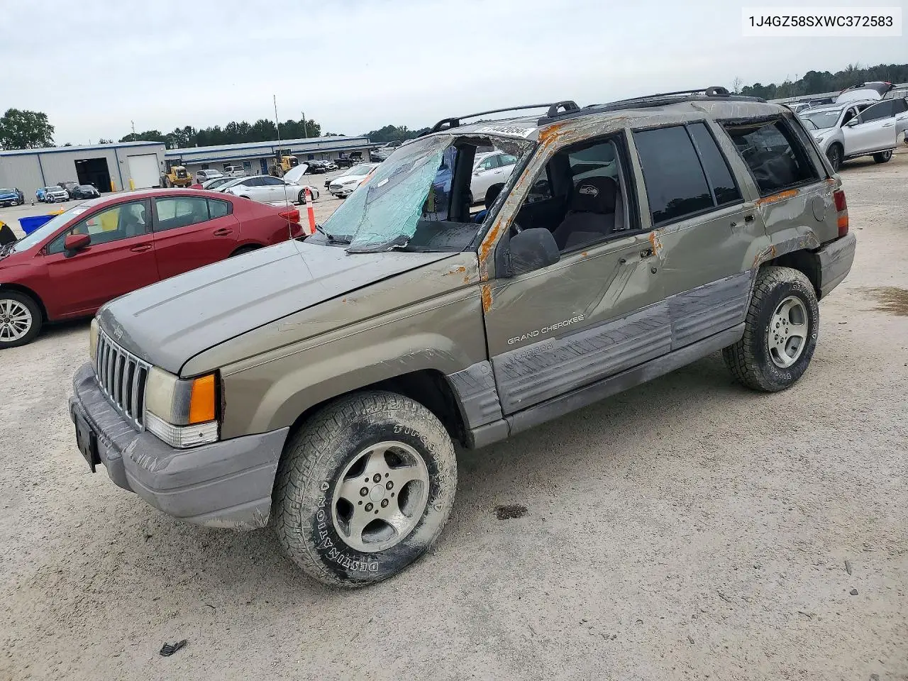 1998 Jeep Grand Cherokee Laredo VIN 1J4GZ58SXWC372583 фото 1