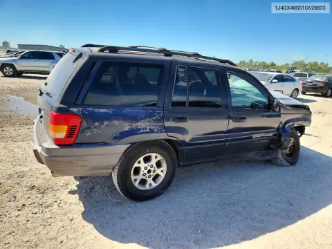 2001 Jeep Grand Cherokee Laredo VIN 1J4GX48S51C628833 фото 3