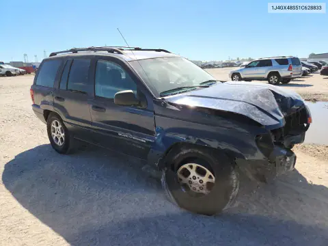 2001 Jeep Grand Cherokee Laredo VIN 1J4GX48S51C628833 фото 4
