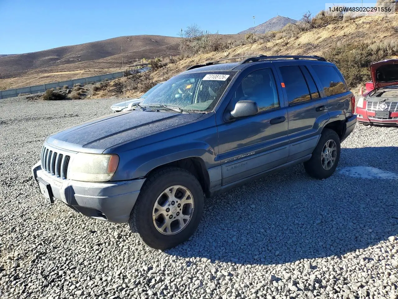 1J4GW48S02C291556 Jeep Grand Cherokee 2002 — повреждение Задняя часть, фото до ремонта