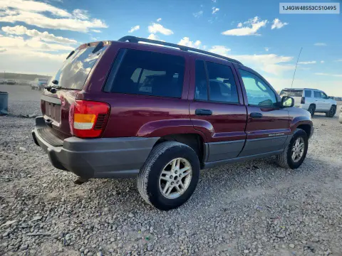 2003 Jeep Grand Cherokee Laredo VIN 1J4GW48S53C510495 фото 3