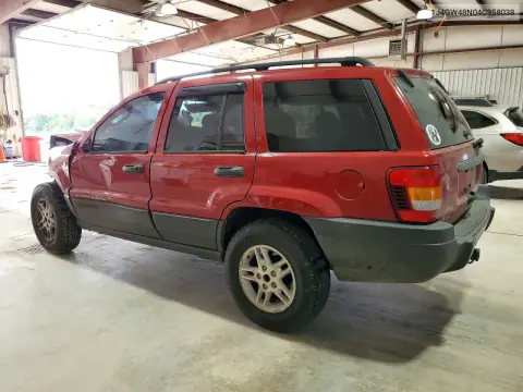 1J4GW48N04C358038 — 2004 Jeep Grand Cherokee, фото 2 с аукциона Copart, Передняя часть