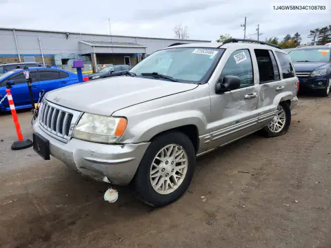 1J4GW58N34C108783 — 2004 Jeep Grand Cherokee, Повреждения со всех сторон, фото до ремонта