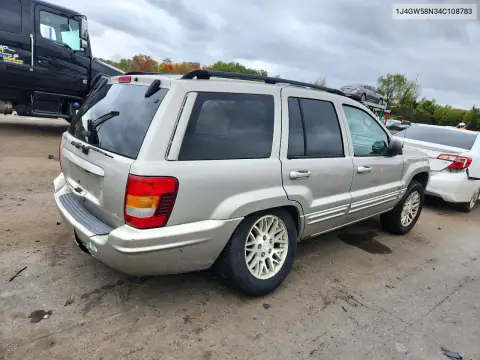 1J4GW58N34C108783 — 2004 Jeep Grand Cherokee, фото 3 с аукциона Copart 20.10.2026, Повреждения со всех сторон