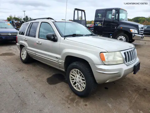 1J4GW58N34C108783 — 2004 Jeep Grand Cherokee, фото 4 с аукциона Copart 20.10.2026, Повреждения со всех сторон