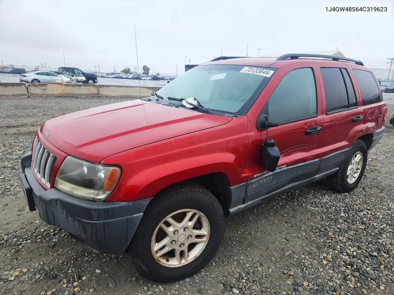 1J4GW48S64C319623 Jeep Grand Cherokee 2004 — повреждение Боковая часть, фото до ремонта