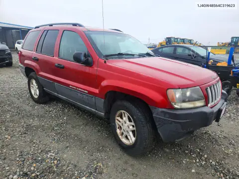 1J4GW48S64C319623 — 2004 Jeep Grand Cherokee, фото 4 с аукциона Copart, Боковая часть