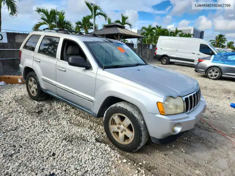2005 Jeep Grand Cherokee Limited VIN 1J4HR58295C667709 фото 4