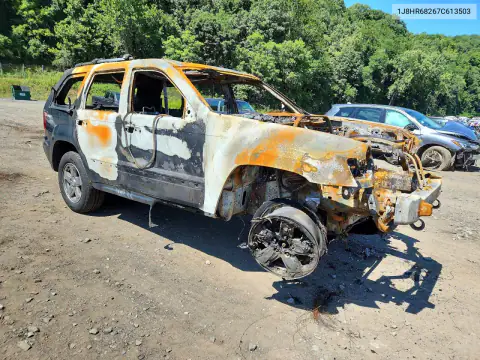1J8HR68267C613503 — 2007 Jeep Grand Cherokee, фото 4 с аукциона Copart 20.10.2026, Пожар