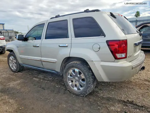 2008 Jeep Grand Cherokee Limited VIN 1J8HR58238C202491 фото 2