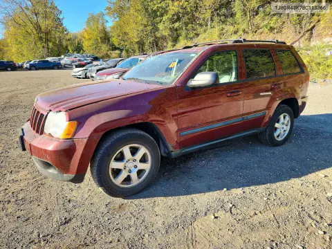 1J8GR48K78C113366 — 2008 Jeep Grand Cherokee, Верхняя часть / Крыша, фото до ремонта