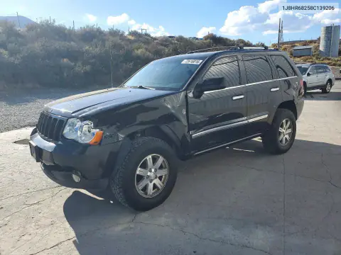 1J8HR68258C139206 — 2008 Jeep Grand Cherokee, Передняя часть, фото до ремонта