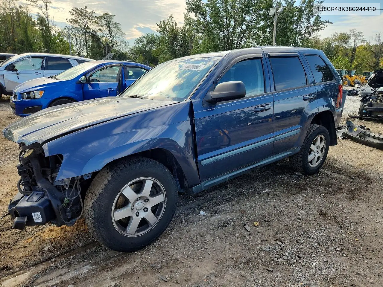 1J8GR48K38C244410 Jeep Grand Cherokee 2008 — повреждение Механические повреждения, фото до ремонта