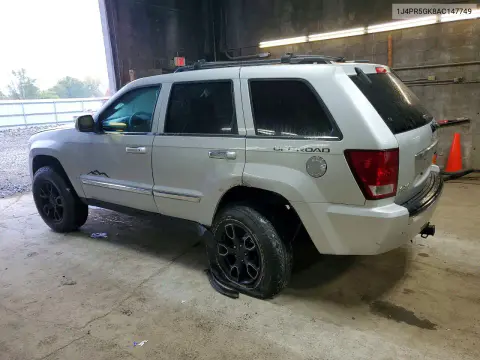 2010 Jeep Grand Cherokee Limited VIN 1J4PR5GK8AC147749 фото 2