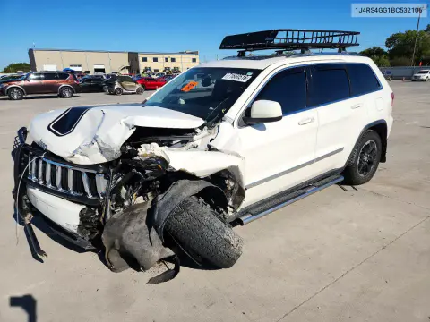 1J4RS4GG1BC532106 — 2011 Jeep Grand Cherokee, Передняя часть, фото до ремонта