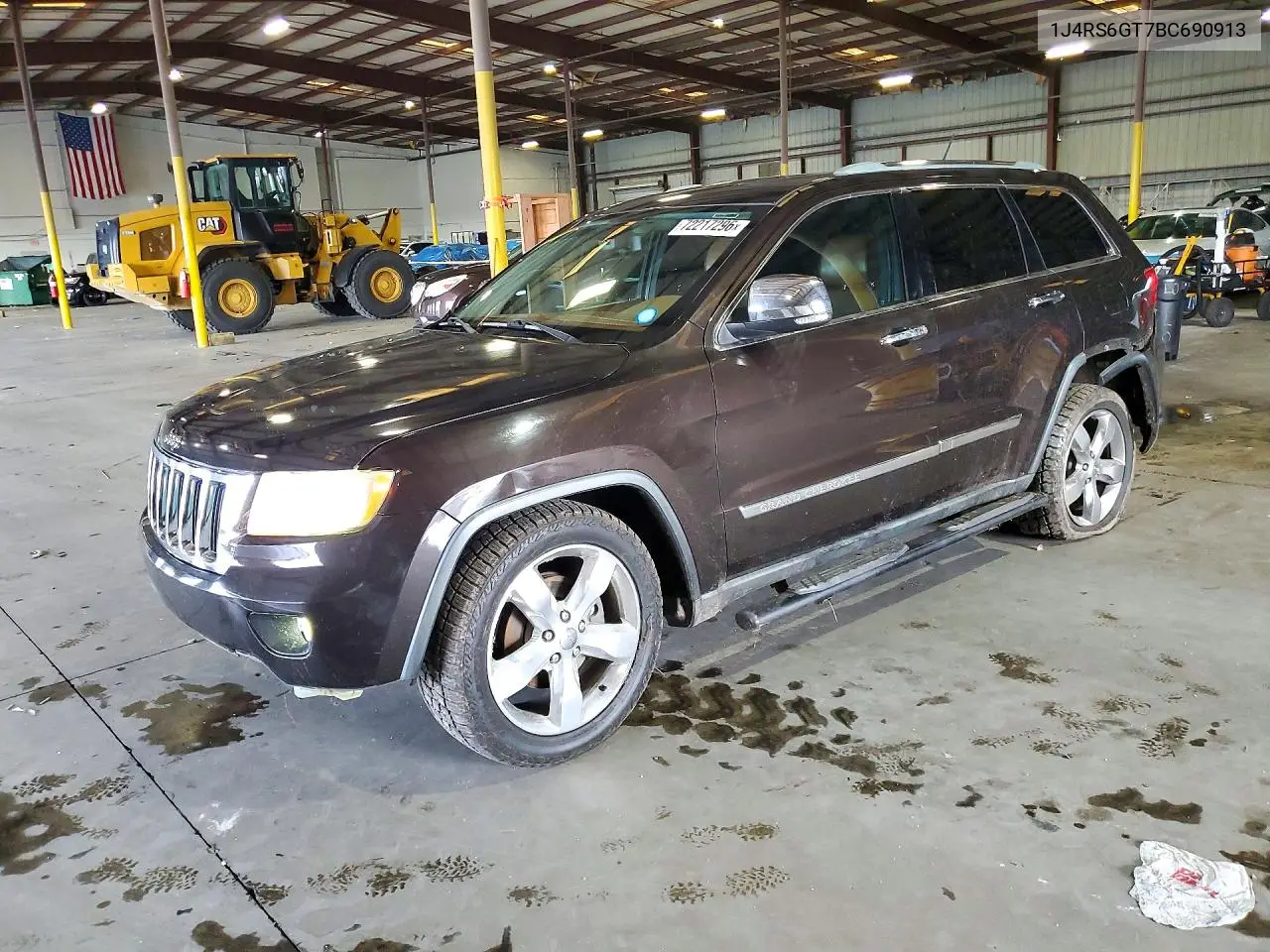 2011 Triumph Car Grand Cherokee Overland VIN 1J4RS6GT7BC690913 фото 1