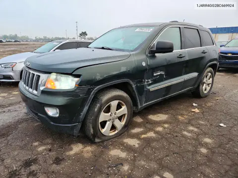 1J4RR4GG2BC669924 — 2011 Jeep Grand Cherokee, Сторона, фото до ремонта