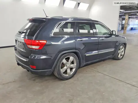 2012 Jeep Grand Cherokee Overland VIN 1C4RJFCG3CC288521 фото 3