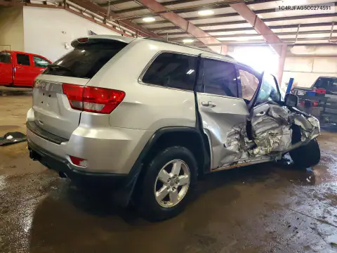 1C4RJFAG5CC274591 — 2012 Jeep Grand Cherokee, фото 3 с аукциона Copart, Боковая часть