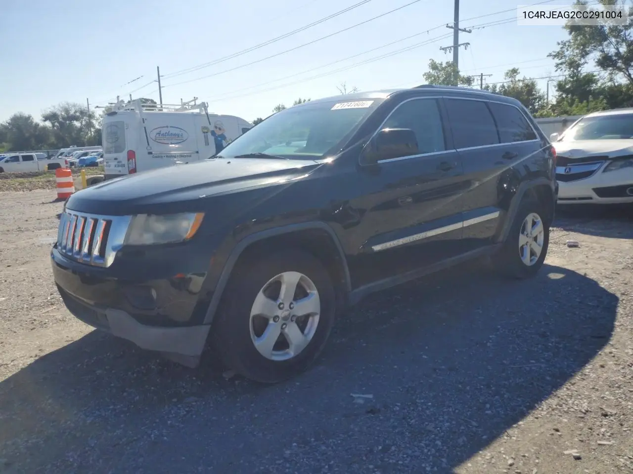 2012 Jeep Grand Cherokee Laredo VIN 1C4RJEAG2CC291004 фото 1