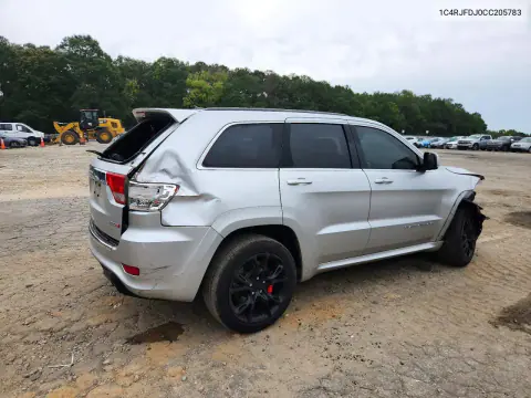 2012 Jeep Grand Cherokee Srt-8 VIN 1C4RJFDJ0CC205783 фото 3
