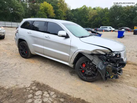 2012 Jeep Grand Cherokee Srt-8 VIN 1C4RJFDJ0CC205783 фото 4
