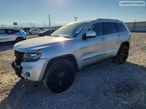 2012 Jeep Grand Cherokee Laredo VIN 1C4RJFAG1CC244648 фото 1