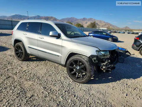 2012 Jeep Grand Cherokee Laredo VIN 1C4RJFAG1CC244648 фото 4
