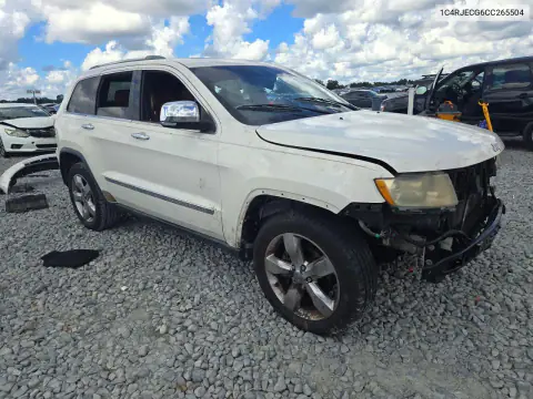 1C4RJECG6CC265504 — 2012 Jeep Grand Cherokee, фото 4 с аукциона Copart 20.10.2026, Механические повреждения